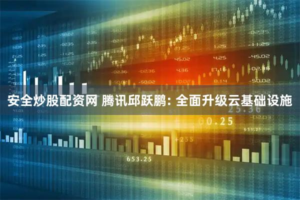 安全炒股配资网 腾讯邱跃鹏: 全面升级云基础设施